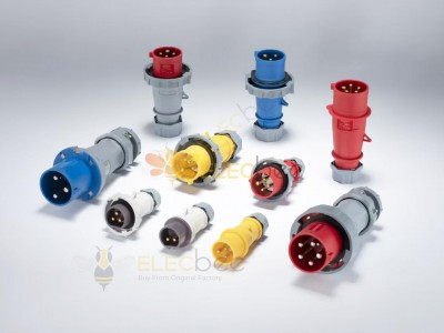 What is the Difference between Industrial Plugs, Industrial Sockets and Connectors?