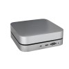 私模新款适用苹果电脑mac mini底座拓展坞内置硬盘盒扩展坞hub