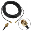 Connecteur de câble d\'extension RP-SMA femelle à RP-SMA mâle, longueur RG174 1M