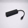 Док-станция Type-C для разветвителя USB3.0 4-портовый высокоскоростной USB-концентратор с быстрой зарядкой BC