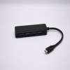Type-C Docking Station To USB3.0 Splitter 4-Port High-Speed USB Hub With BC Fast Charge