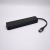 USB3.0ドッキングステーションセブンインワンカードリーダーUSB-多機能Macbookアルミニウムシェルポートレプリケーター