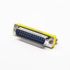 25 Pin Gender Changer Maschio a Maschio Standard D-Sub Connettore Dritto Metallo