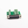 D Sub 25 Pin Adapter Standard D-Sub Buchse zu weiblichrechter Winkel 27Pin Breakout Board
