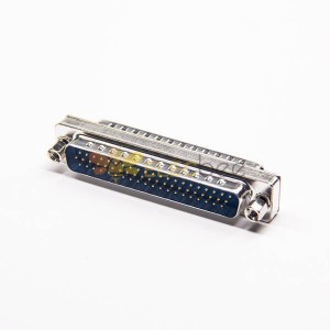 D Sub 62 Pin Konnektör Erkek ten Erkeğe Yüksek Yoğunluklu D-Alt Düz Cinsiyet Değiştiriciler Metal