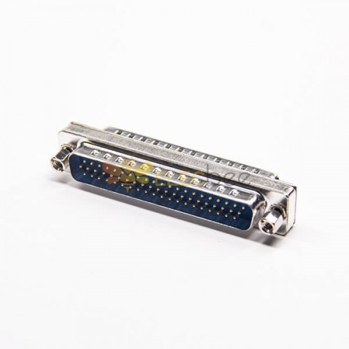 D Sub 62 Pin Konnektör Erkek ten Erkeğe Yüksek Yoğunluklu D-Alt Düz Cinsiyet Değiştiriciler Metal