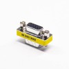 D Sub To VGA Adapter 180 Degree High Density D-Sub Male to Female 15 Pin Metal