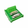 DB15 Solderless Terminal Block  DP15 Male and Female Connector Relay Board with 15 Pin PCB  Module Rack Included