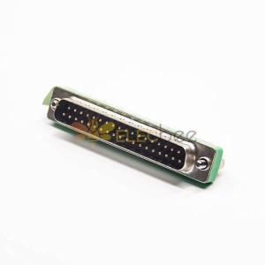 DB37 Pin Erkek - Kadın Standart D-Sub Metal Düz Adaptör