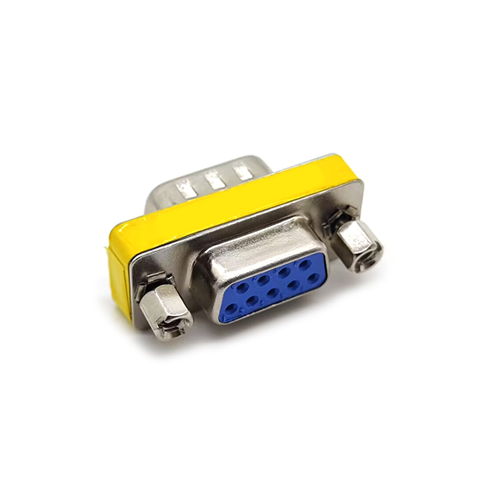 DB9 Gender Changer 9 Pin Standard D-Sub Stecker zu weiblichen geradeN Metall adapter