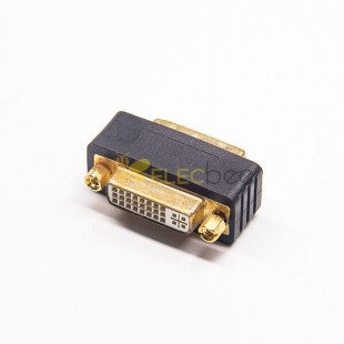 DVI Connectors Types 24+5Pin Male To Female 24+5Pin DVI Straight Short Adapter