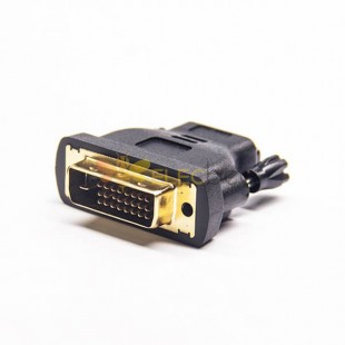 HDMI إلى Dvi محول HDMI انثي إلى DVI 24 + 1Pin ذكر محول حقن مستقيم