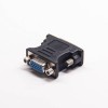 Mini Displayport Gender Changer de alta densidad D-Sub 180o hembra 15pin VGA to DVI macho 18 + 1 pin