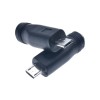 محول موصل الطاقة DC 5.5x2.1mm جاك إلى MICRO USB Plug محول مستقيم