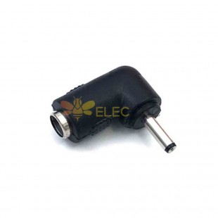DC Power Connector DC 5.5x2.1mm Jack to 4.0x1.35mm Plug Right Angle Connector Adaptor