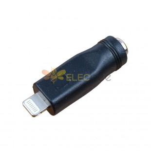 DC Power Connector DC 5.5x2.1mm Jack to Lightning Plug Straight Connector Adaptor