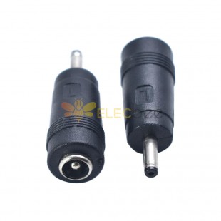 DC Power Conversion Adapter DC 5.5x2.1mm Jack to 3.0x1.1mm Plug 90 Degrees Coupler