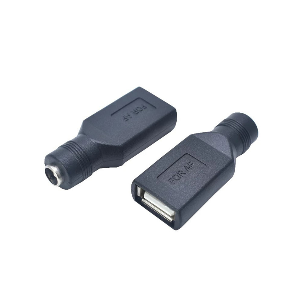 Convertisseur de prise DC vers USB, adaptateur femelle A vers DC 5,5x2,1mm, 1V ~ 36V