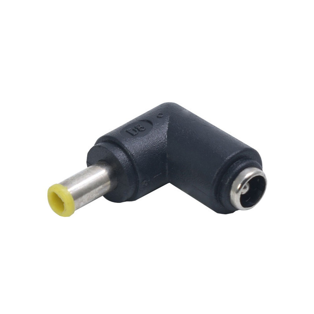 Connecteur d\'alimentation Lap to p Jack DC 5,5 x 2,1 mm vers prise 5,0 x 3,0 mm, 90 degrés