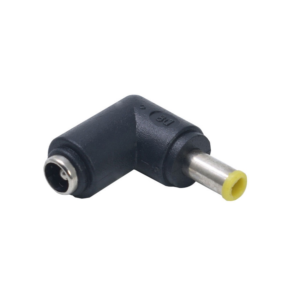 Lap to p Power Connector DC 5.5x2.1mm Jack to 5.0x3.0mm Plug 90 Degrees