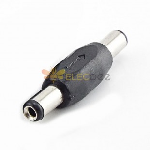 Laptop DC Power Connector Adapter DC 5.5x2.1mm Plug to DC 5.5x2.1mm Plug Straight Converter
