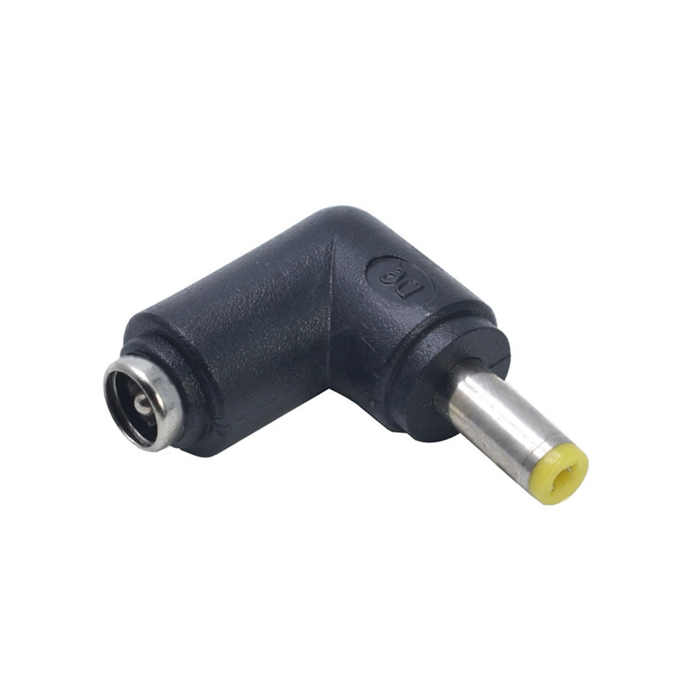 Power Adapter Connector DC 5.5x2.1mm Jack to DC 4.8x1.7mm Plug 90 Degrees Joint Adapter