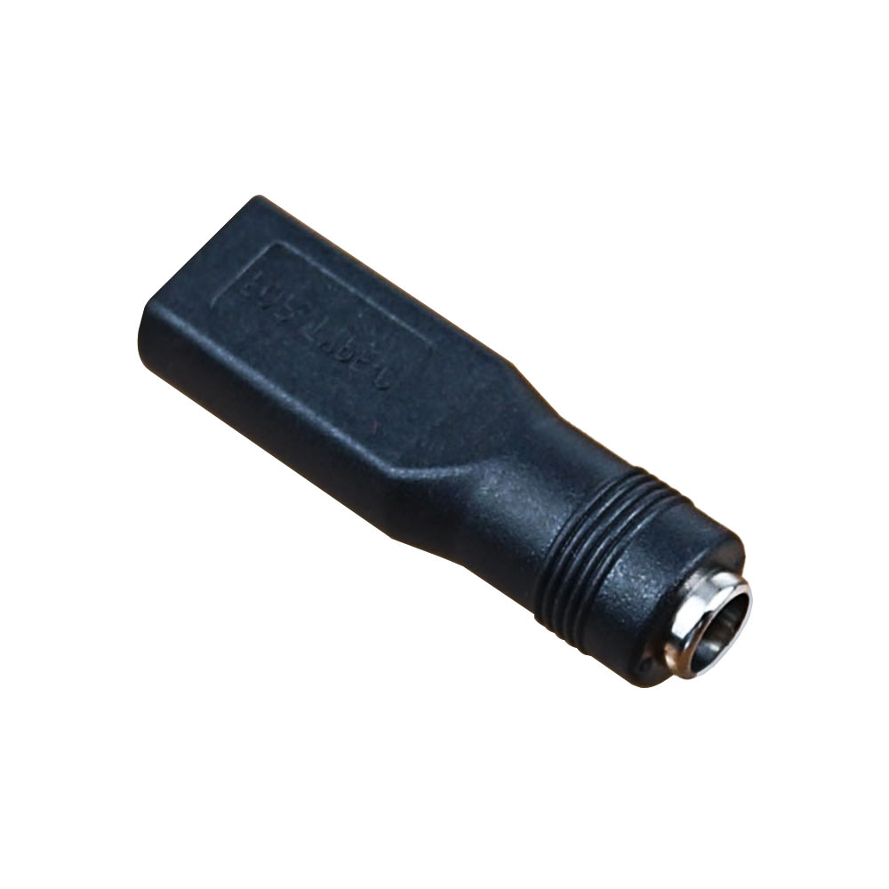 Power Adapter Connector DC 5.5x2.1mm Jack to Type C Jack Straight Joint Adapter