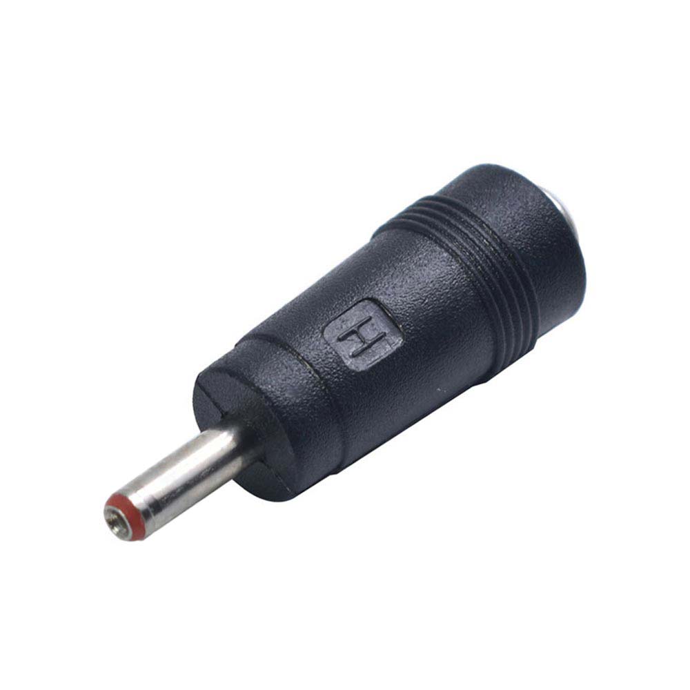 Power Plug Converter DC 5.5x2.1mm Jack to 3.5x1.35mm Plug Straight Adapter