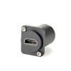 HDMI-Buchse, gerader Stecker-Adapter für Panelmontage, Premium-Audio- und Video-Konnektivität