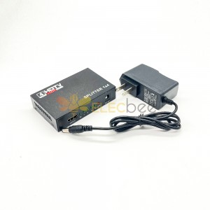HDMI 分配器 1*4高清视频接口转换1.3V