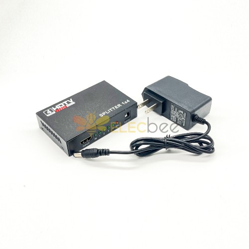 HDMI Splitter 1*4 Full HD 1080p Distribuidor de vídeo 1.3V