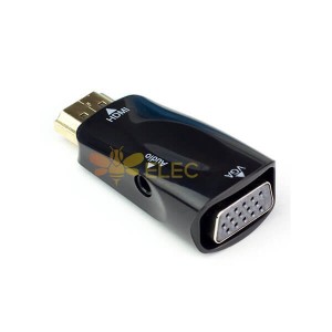 Hdmi to Vga Audio Adapter Available for 30meters Laptop PC TV Use