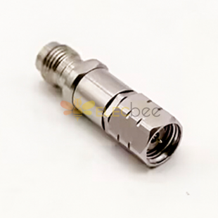 1.85mm Male to 2.4mm Female Stainless Steel Adapter