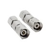 2.4MM Male to 1.85MM Male Plug High Performance Straight Adapter Stainless Steel 50GHZ
