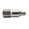 2.4MM Male to SSMP Male Plug High Performance Adapter Stainless Steel 40GHZ