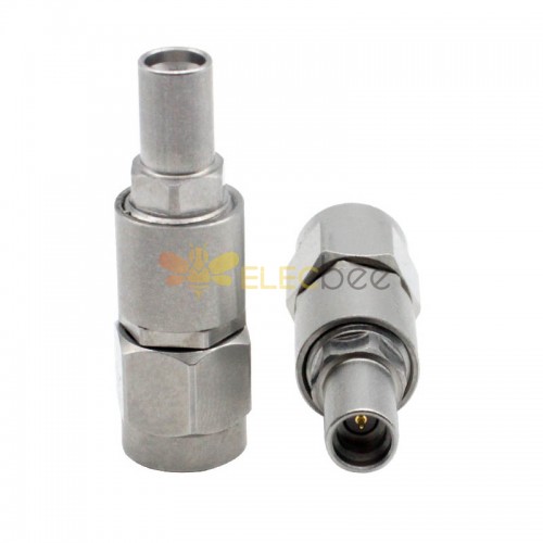 2.92MM Male Plug to SMP Male Straight Stainless Steel 40GHZ Adapter High Performance