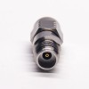 2.4mm Femme à 2.4mm Male Stainless Steel Adapter