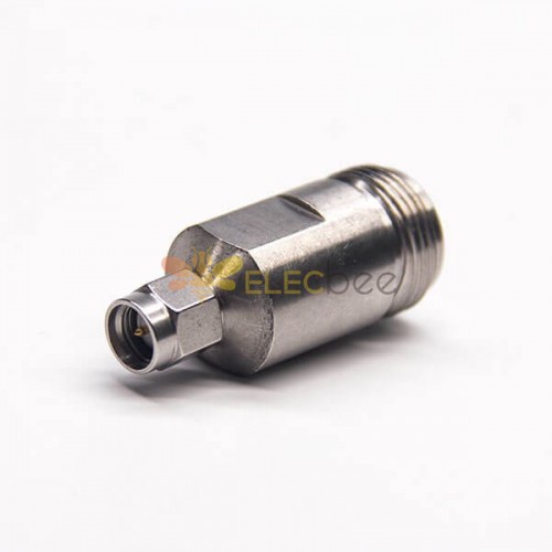 N Female to SMA Male High Frequency Straight Adapter