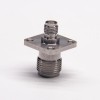 SMA Female to TNC Female Flange with 4 Holes Straight Adapter