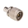 20pcs BNC Socket vers Type N Plug Straight 50Ω RF Adapter 0 → 4GHz