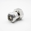 DIN Male Adapter 7/16 Male To Famale Nickel Plating Straight Coaxial Adapter