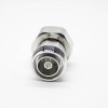 DIN Male Adapter 7/16 Male To Famale Nickel Plating Straight Coaxial Adapter