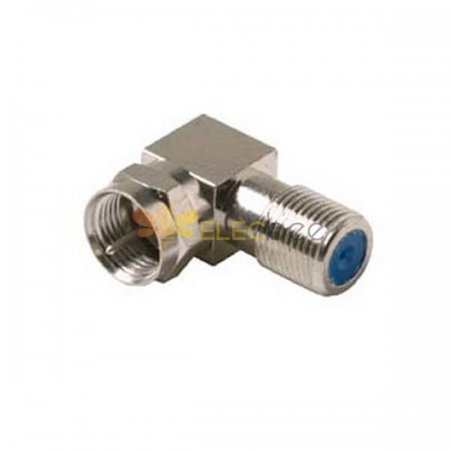 20pcs F Angle Adapter 2.5Ghz F Female To F Male