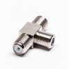 20pcs F Tee Connector T type Adapter Female-Female-Female