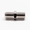 F Type Coaxial Adapter RF Connector Female to Female Nickel Plated