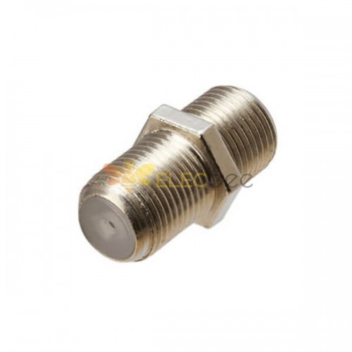 F Type Connector Adaptateur Straight Female to Female F Type Connector Adaptateur Straight Female to Female F Type Connector Ada