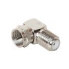 20pcs F Type Male Coaxial Connector to Female Angled Adapter