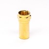 20pcs F Type to PAL Male to Male Adapter 180 Degree Gold Plating