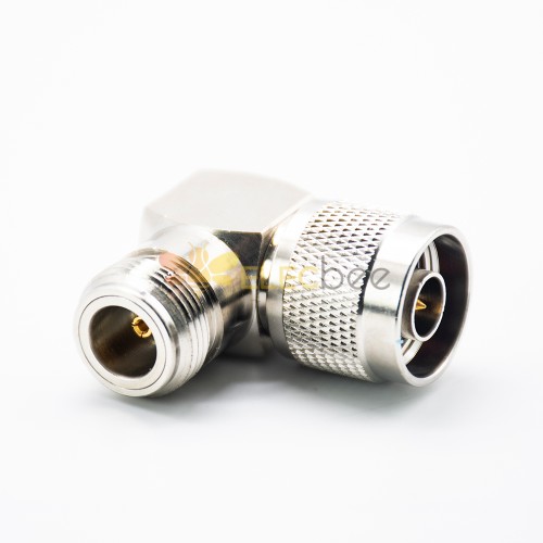 N Male to N Female Right Angle 50Ω RF Adapter 0 → 11GHz