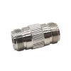 N Type Female Adapter To Famale Coaxial Adapter Nickel Plating Straight Connector